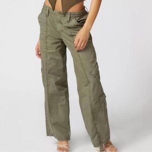 BDG Green Cargo Pants